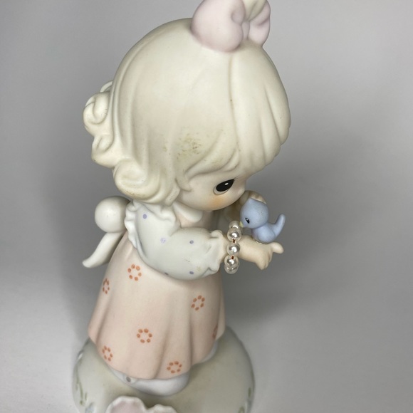 Vintage Precious Moments Growing in Grace Age 9 Blonde - Picture 2 of 5